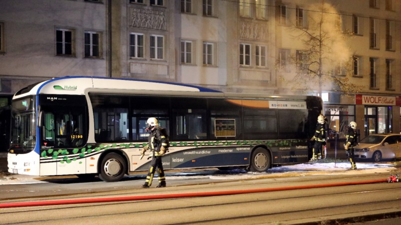 Leipzig MAN hybrid bus on fire.jpg