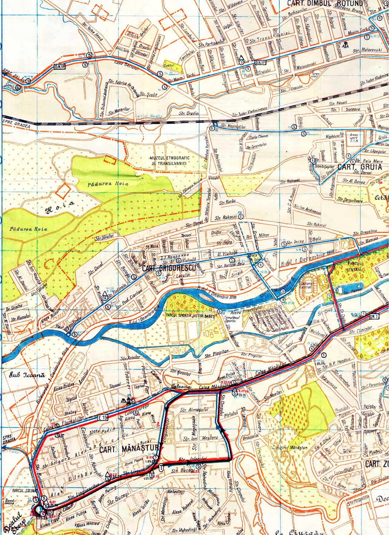 Cluj 1980 harta VEST.jpg